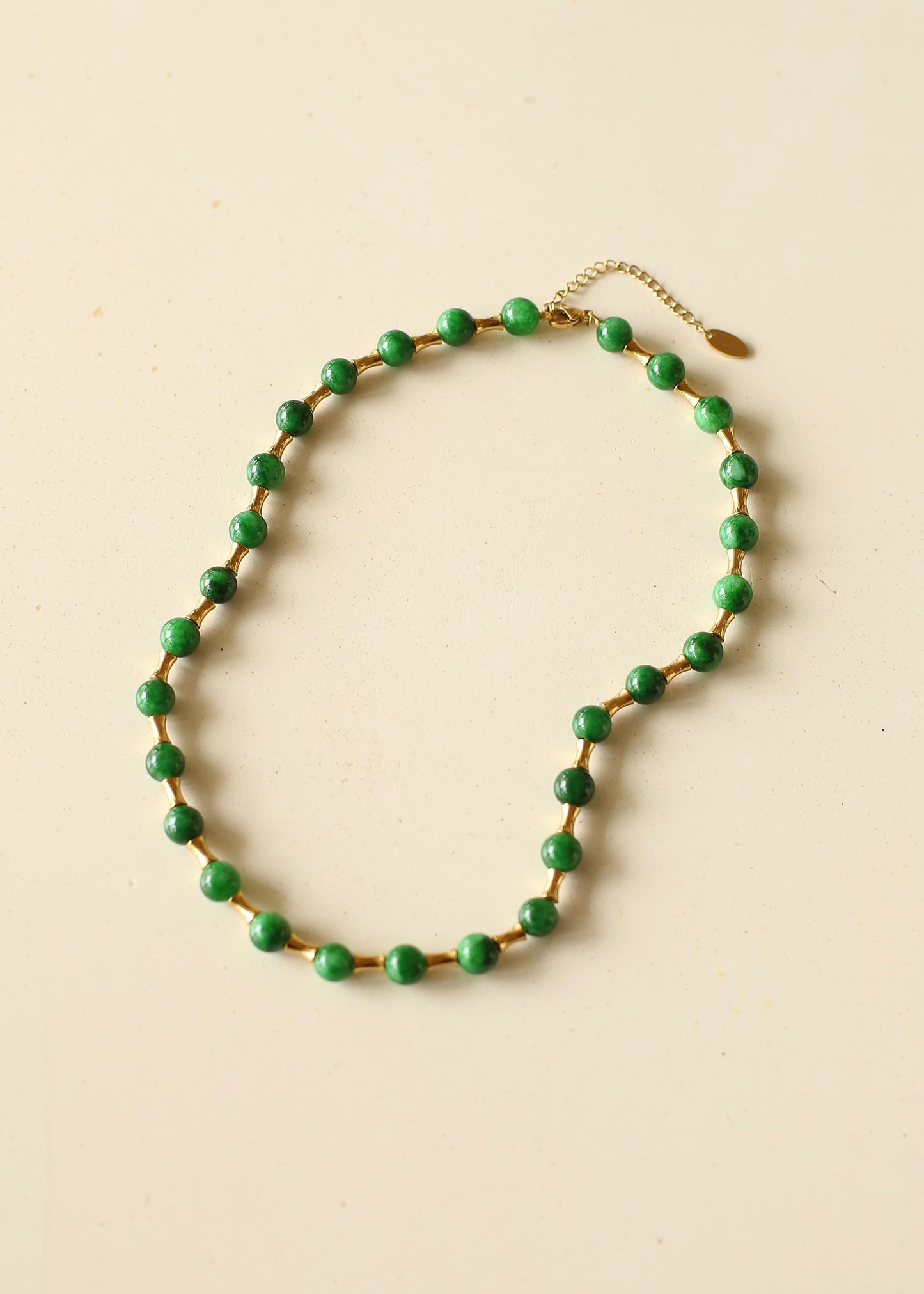 EIDMERALD beaded necklace (stainless steel)