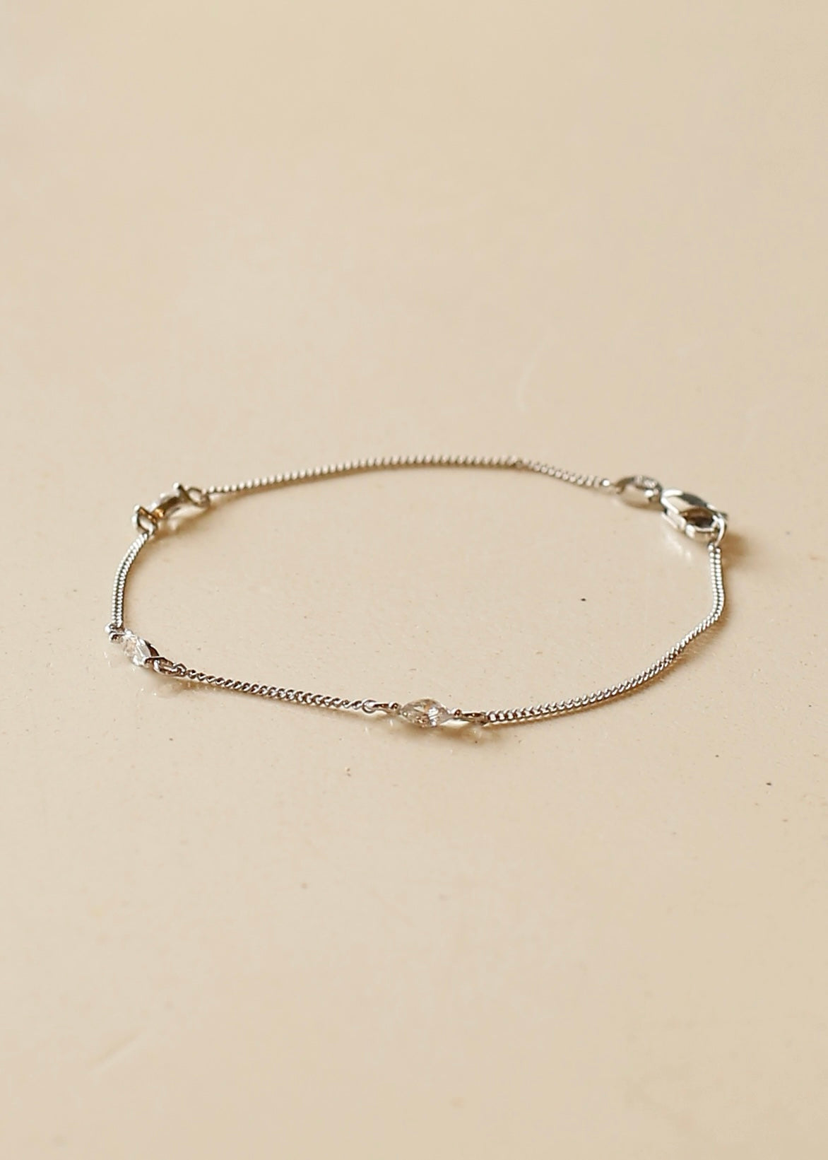 MARQUISE sterling silver bracelet