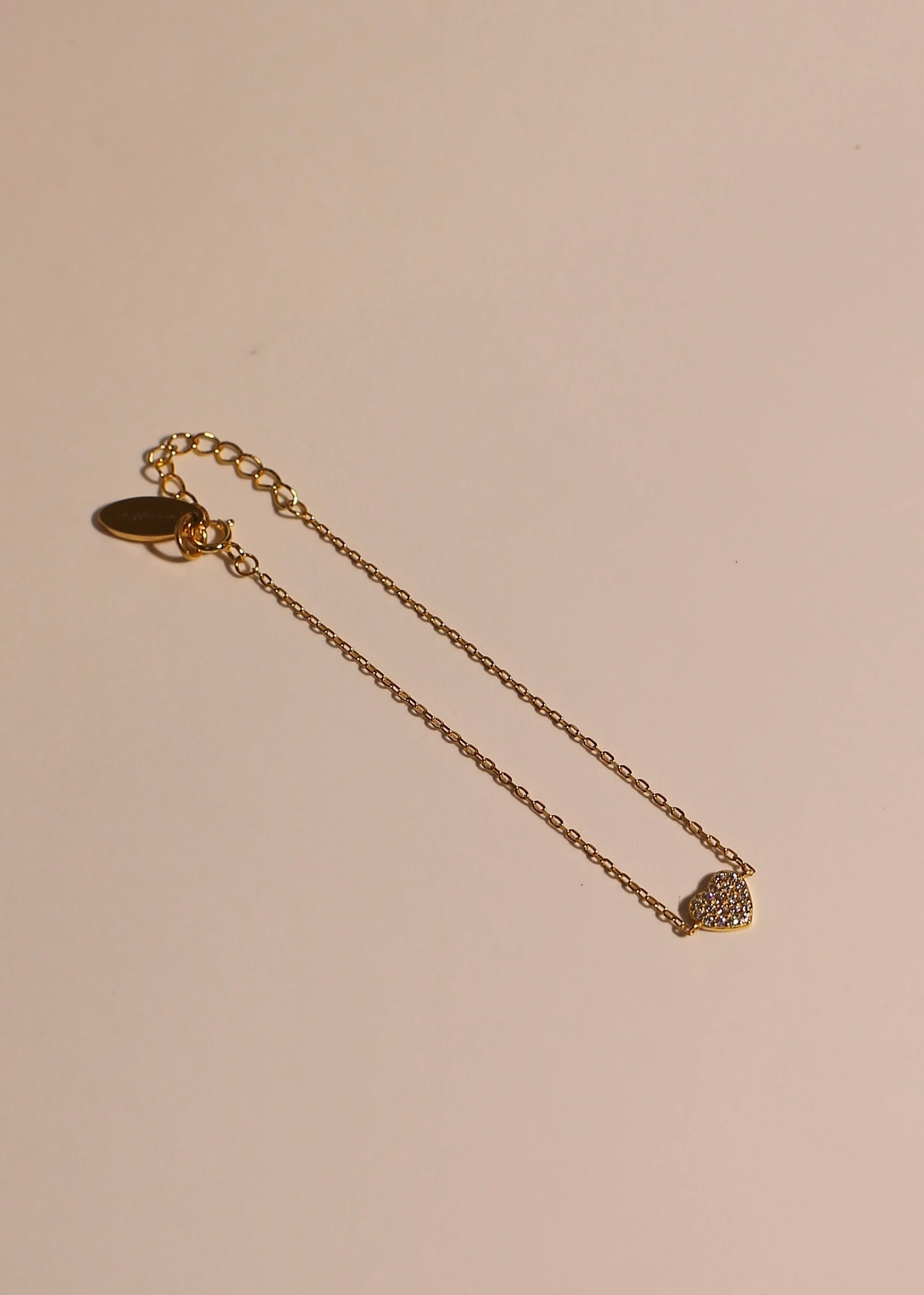 SWEETHEART fine chain bracelet