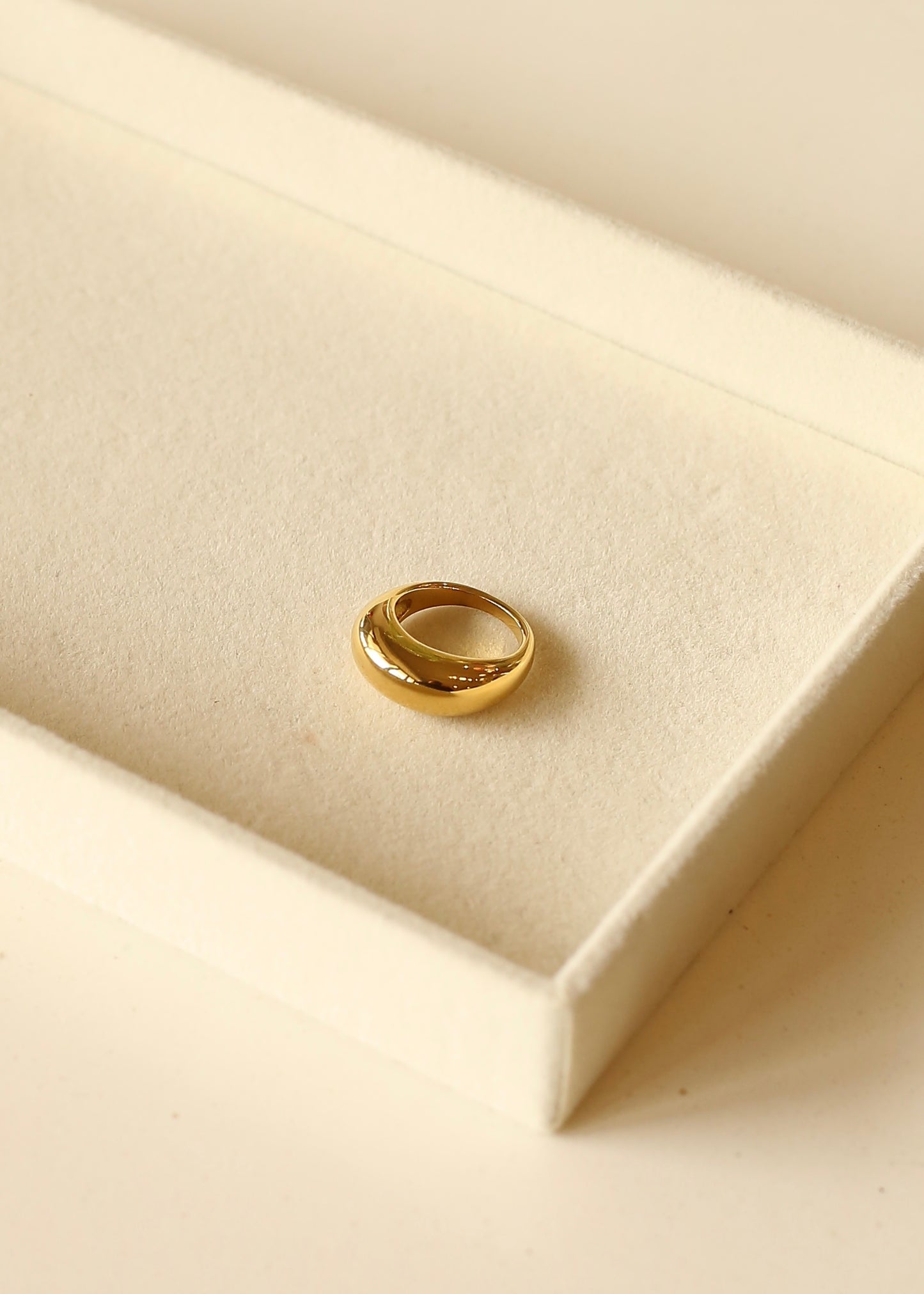 GOLDDOME stainless steel ring