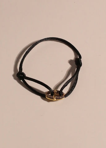 MAYFAIR dark blue cord bracelet