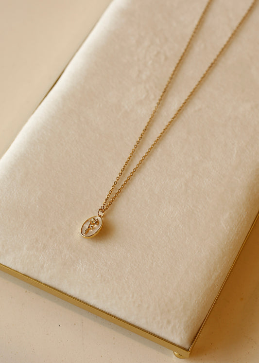 BIRTH FLOWER necklace