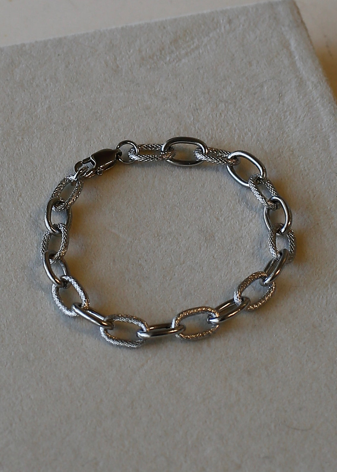 UNISEX stainless steel bracelet