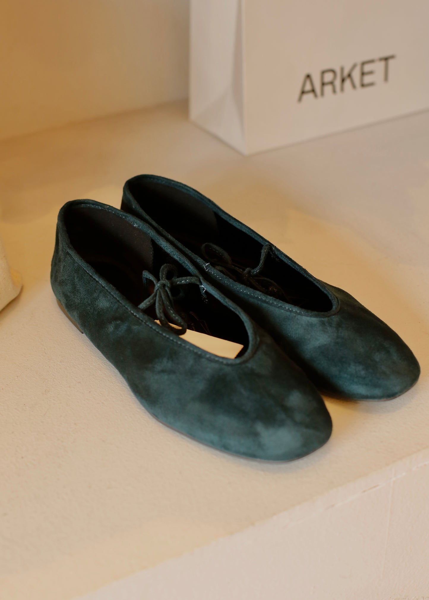 ZARA bow flats