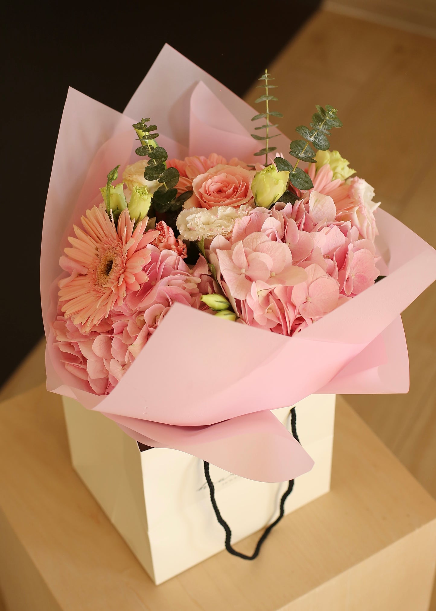 HYDRANGEA BLUSH bouquet