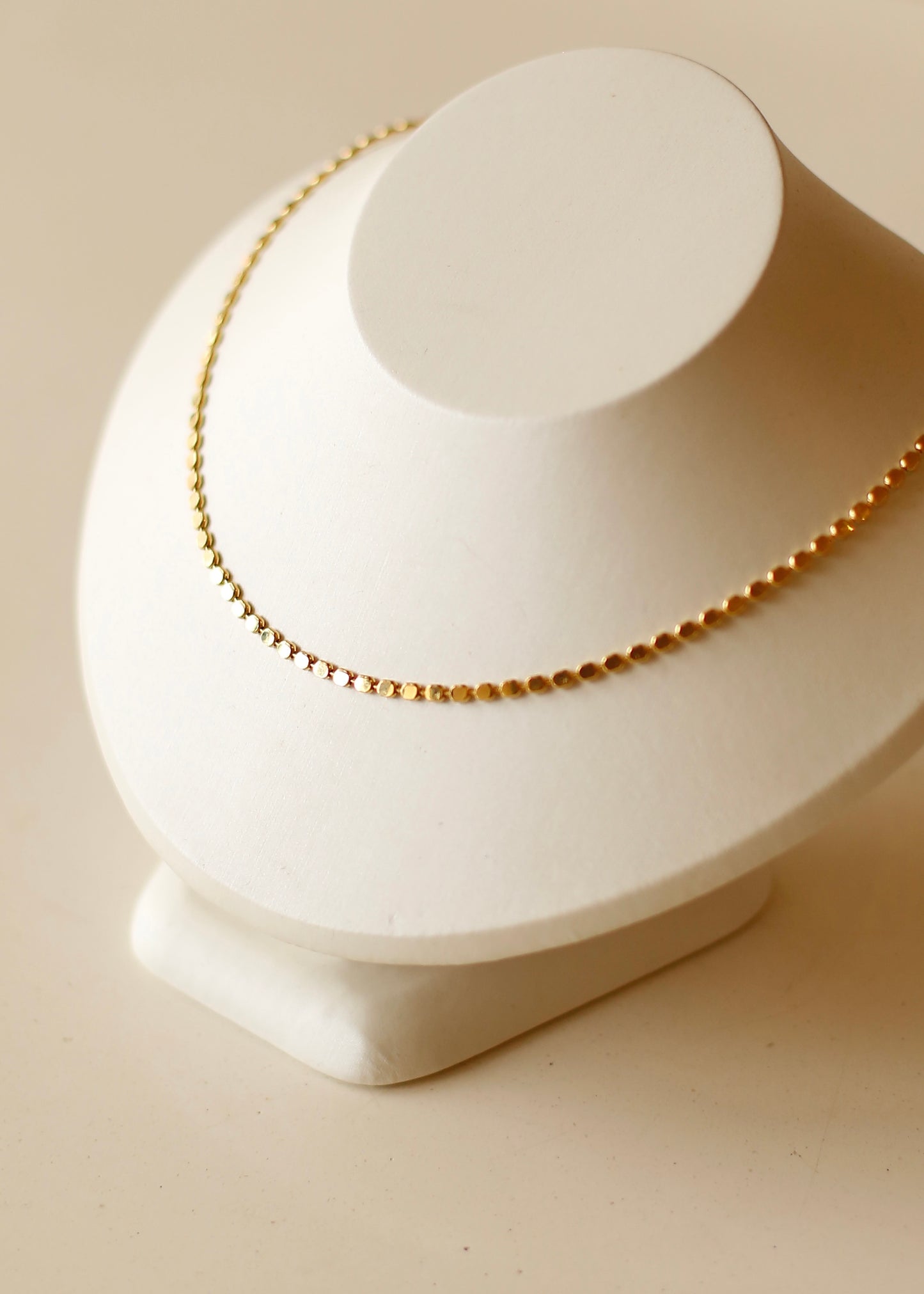 GOLDDISC necklace