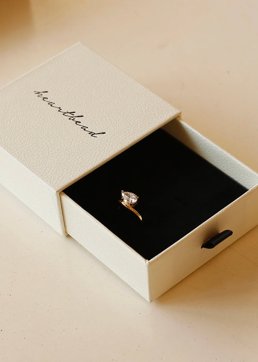 PEARSIDE sterling silver ring