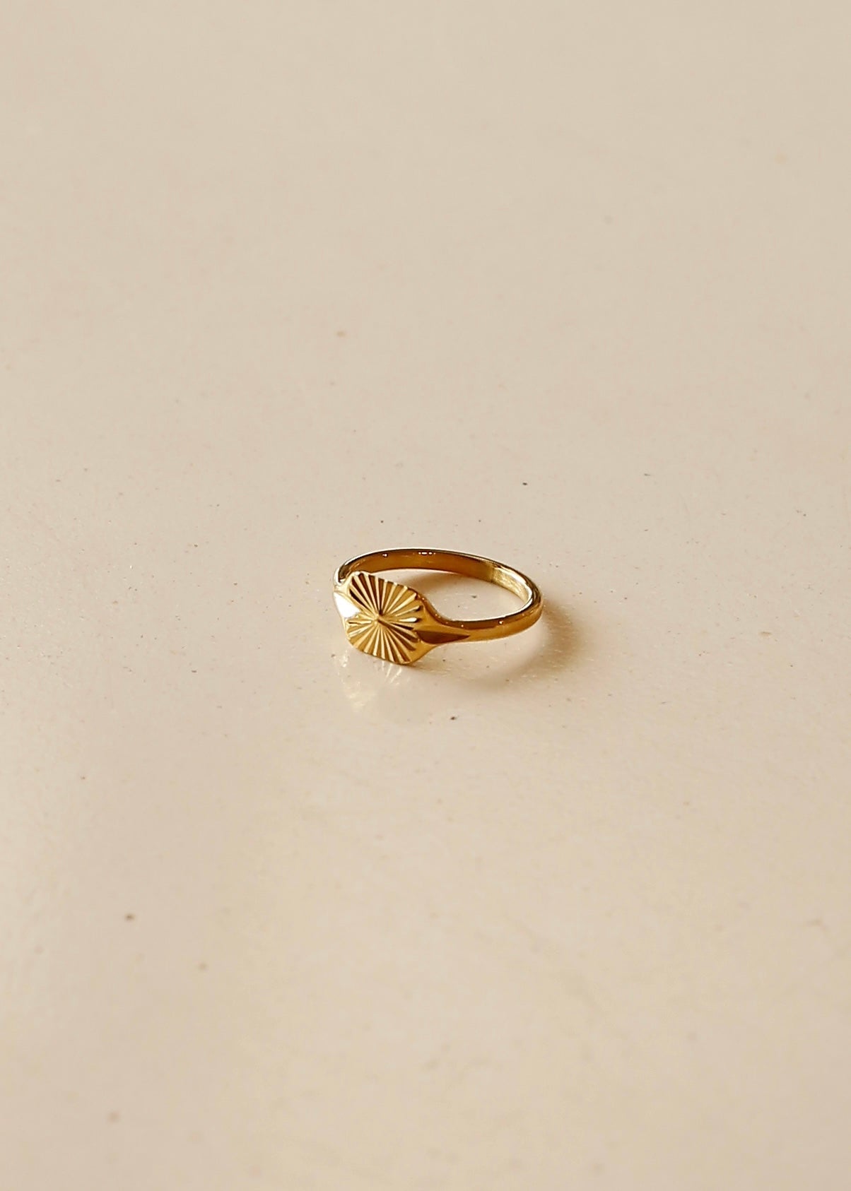 RADIATE stainless steel ring