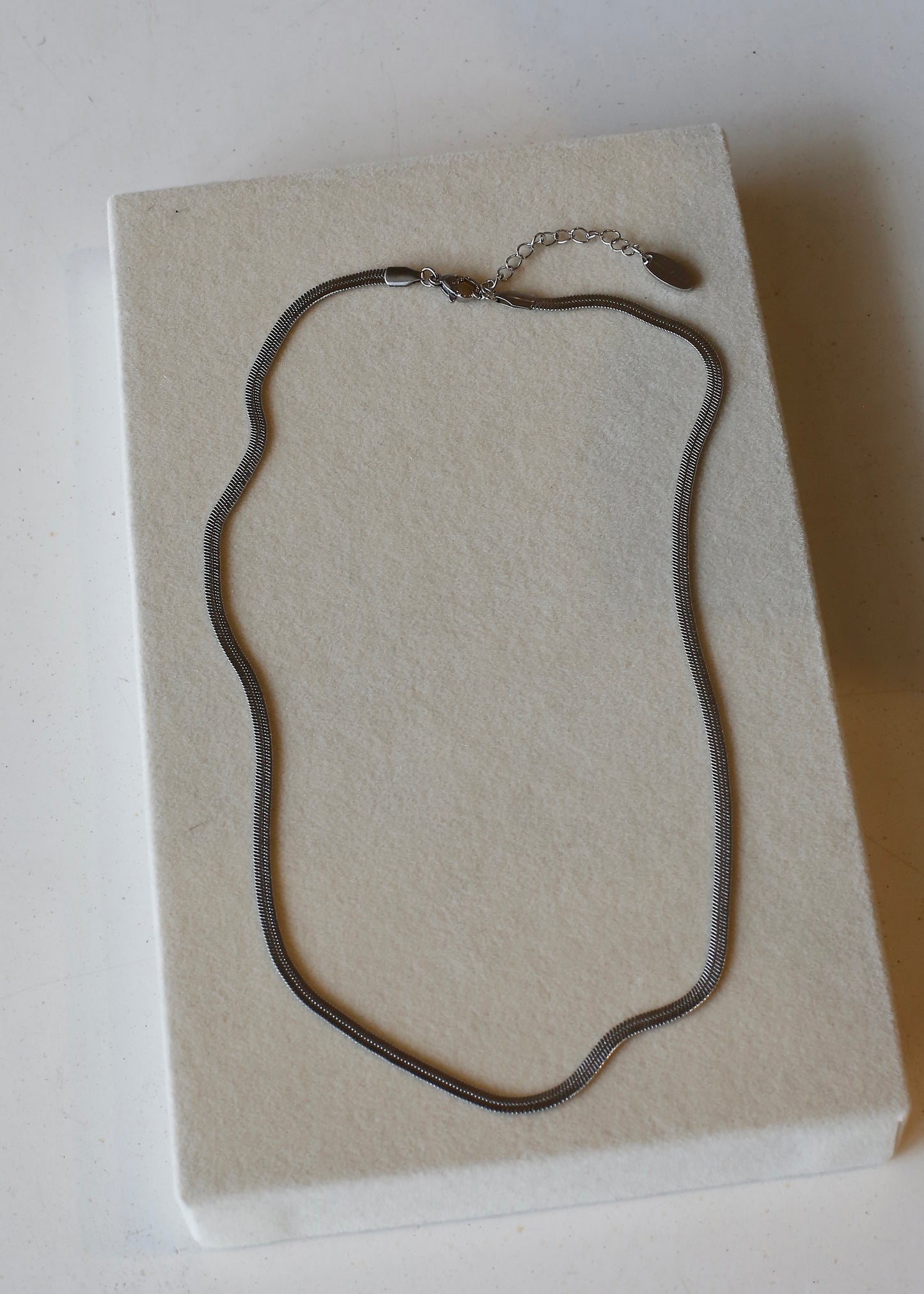 FLATCHAIN stainless steel necklace