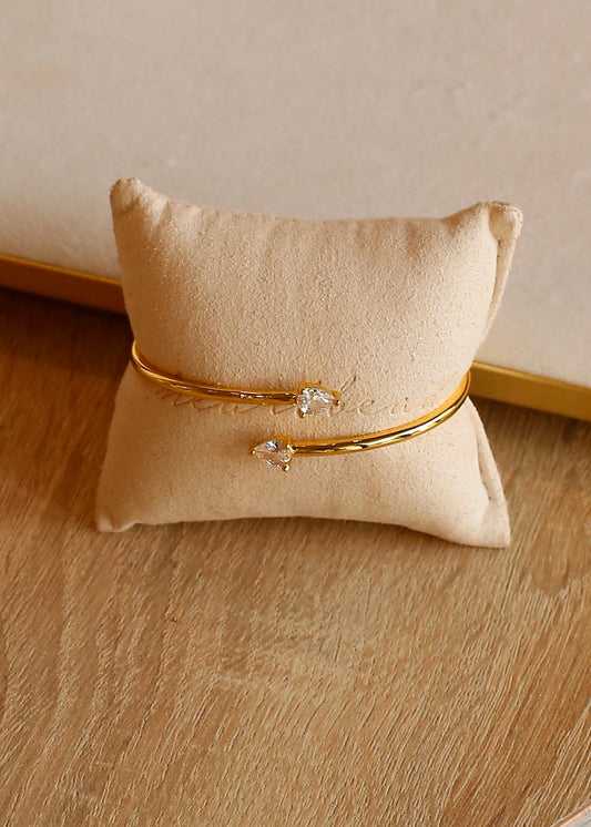 TEARDROP wrap bangle