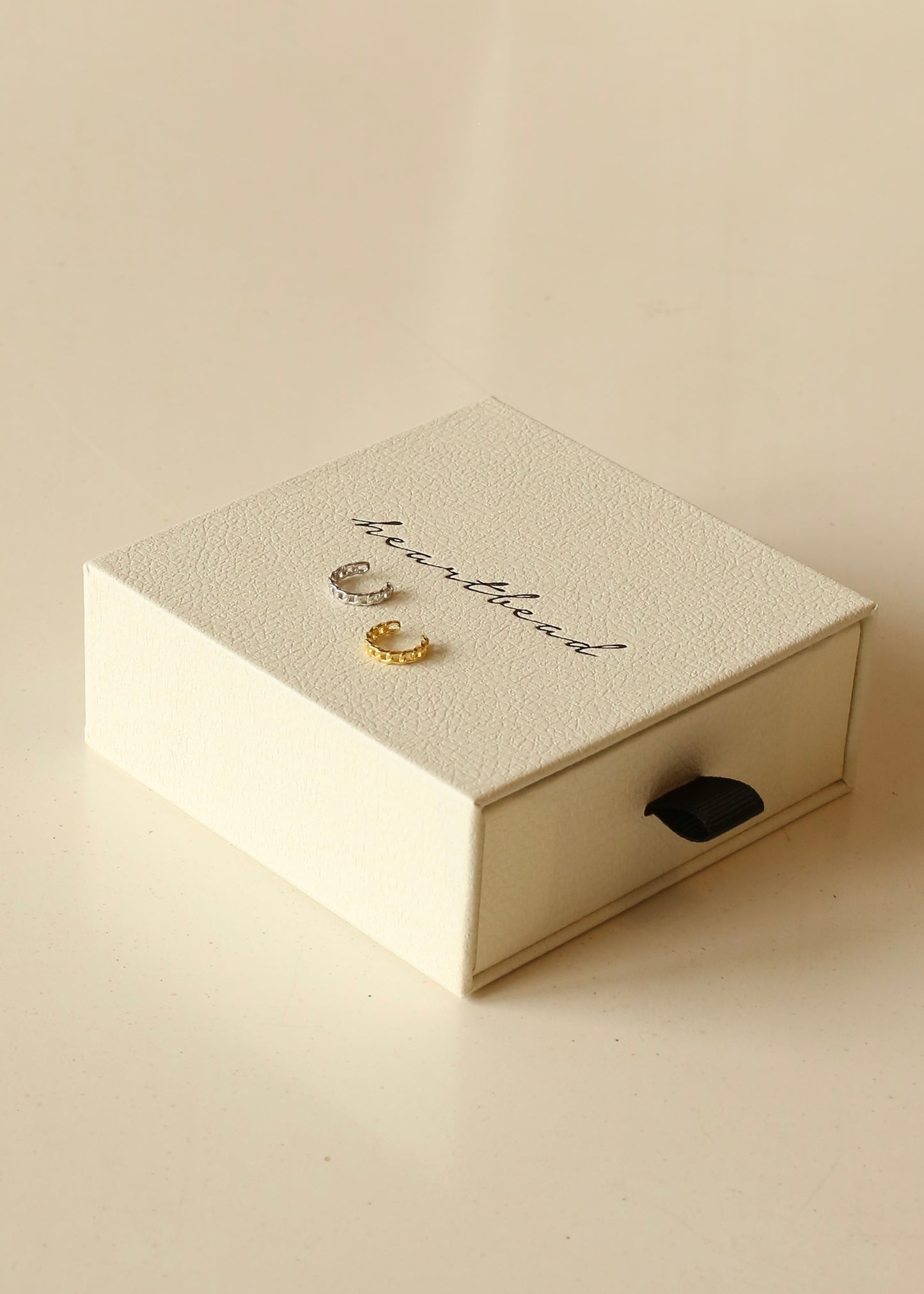 CHAIN sterling silver earcuff