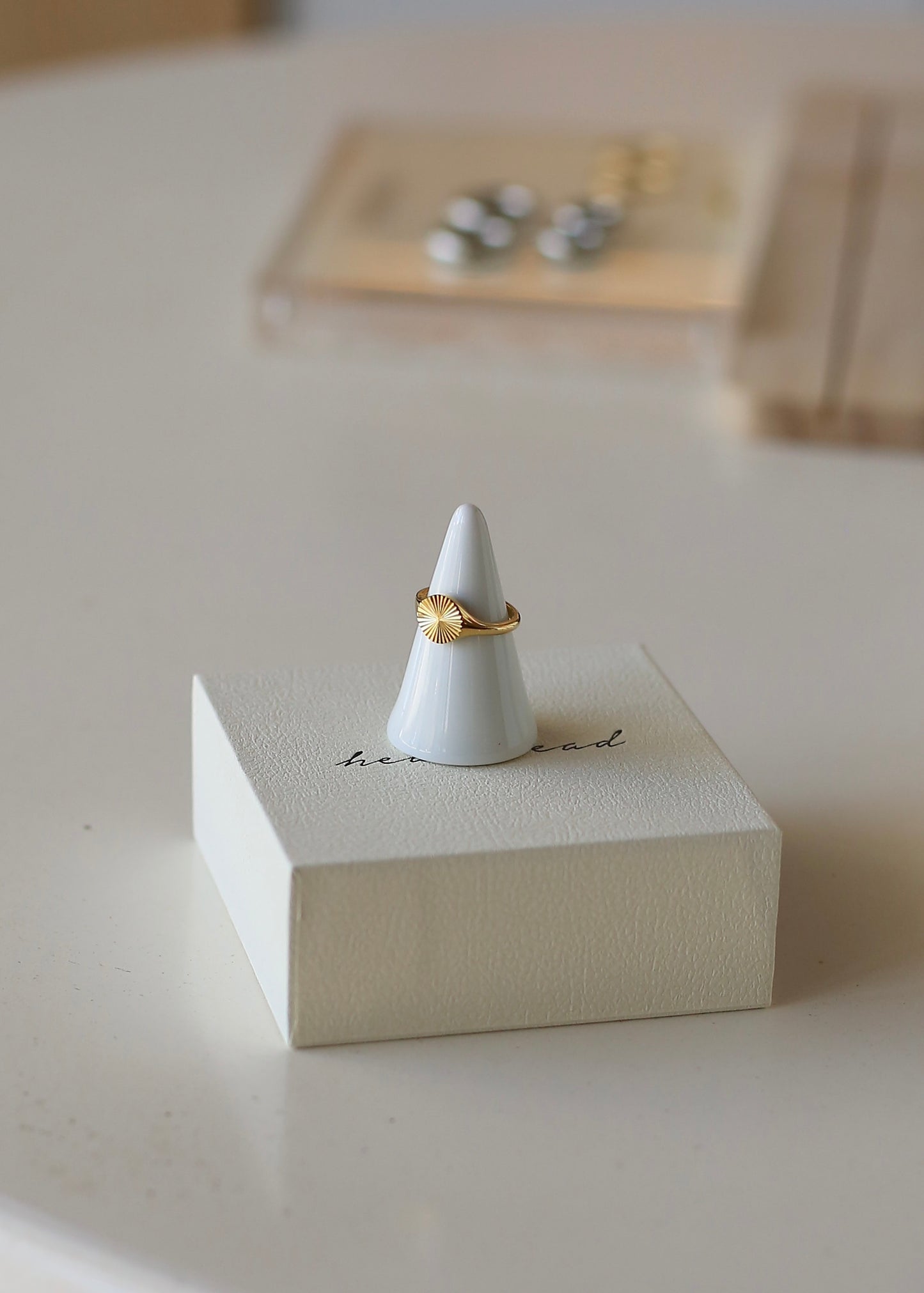 RADIANCE stainless steel ring