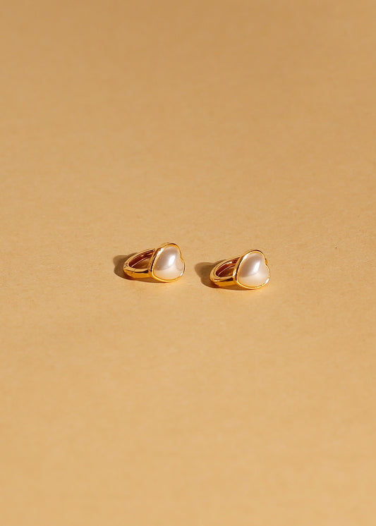 HOLIDAYHEART sterling silver hoop