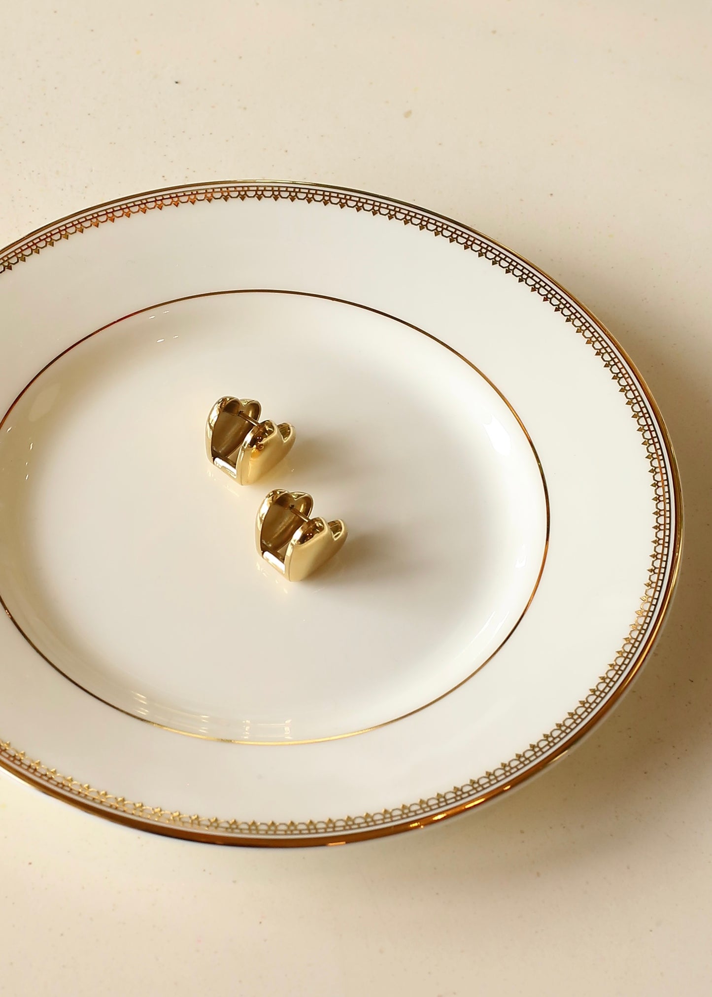 HEARTCLIP stainless steel earring