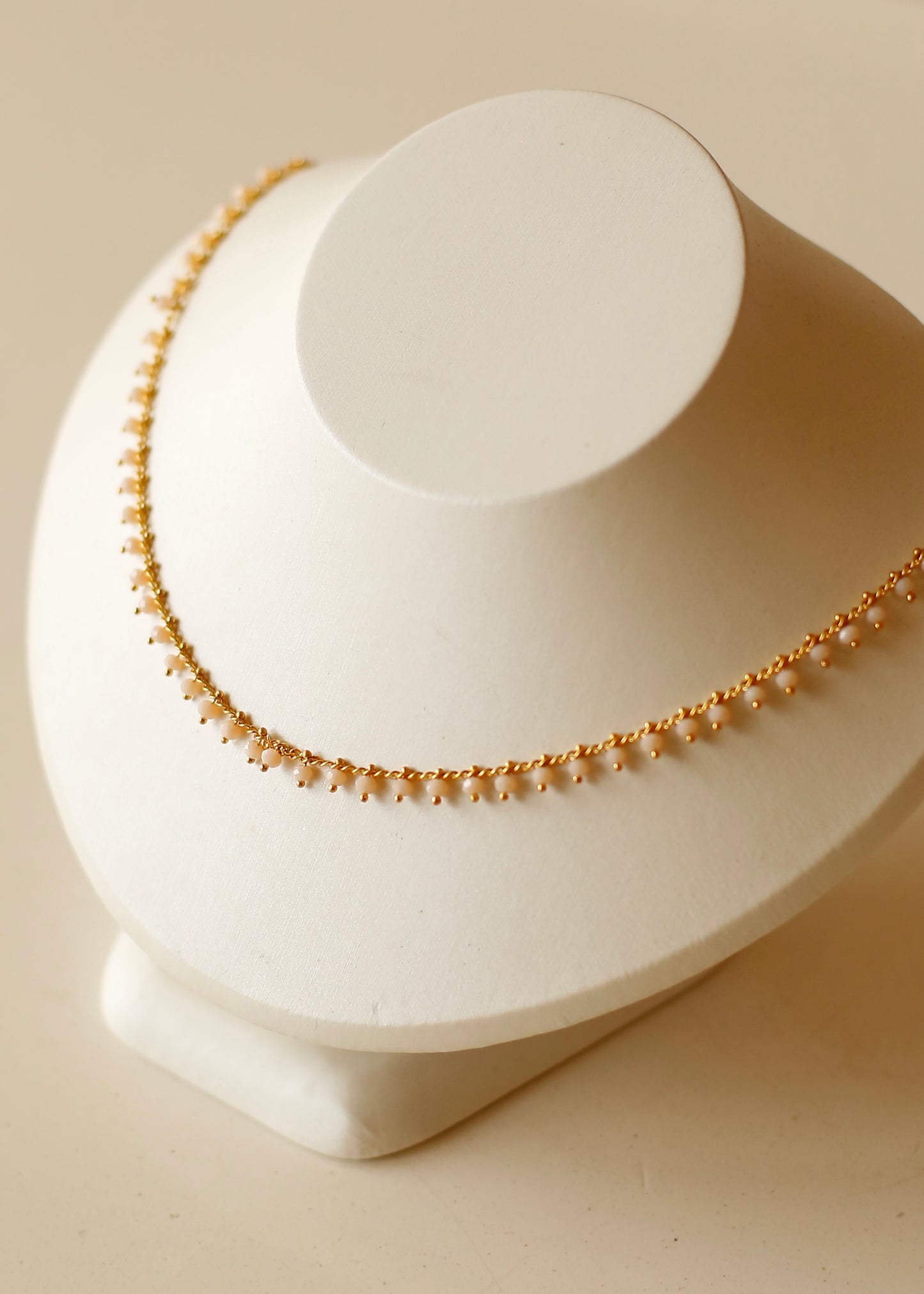 SUMMER (peach) necklace