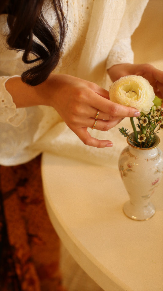 EIDMERALD sterling silver ring