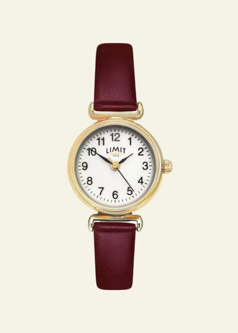 LIMIT burgundy watch 23mm