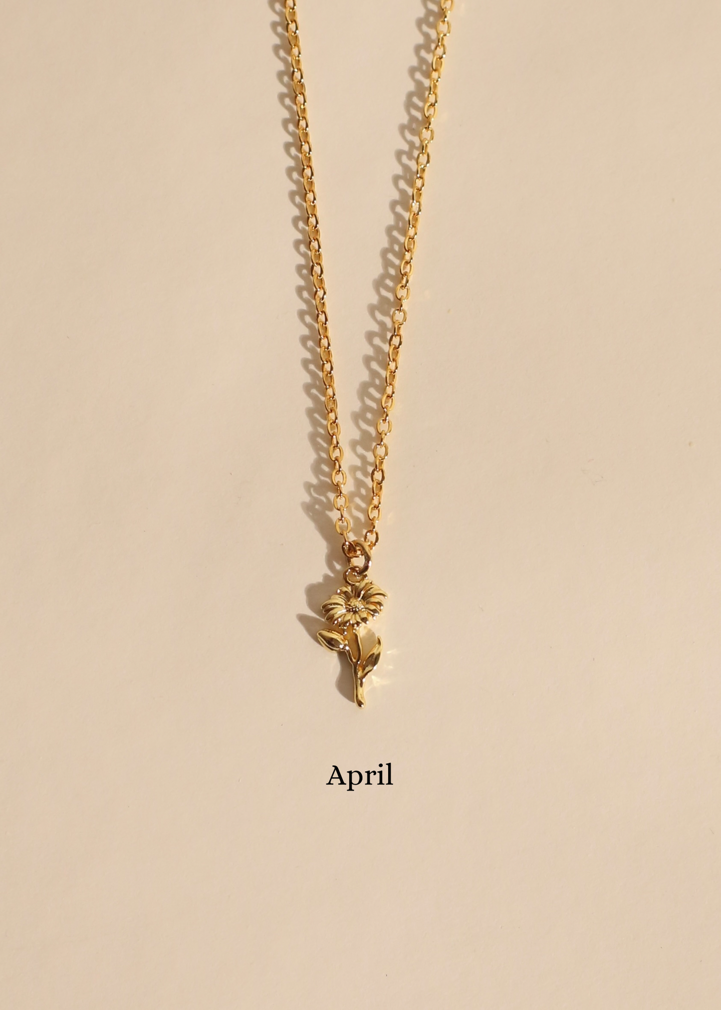 BIRTH FLOWER necklace