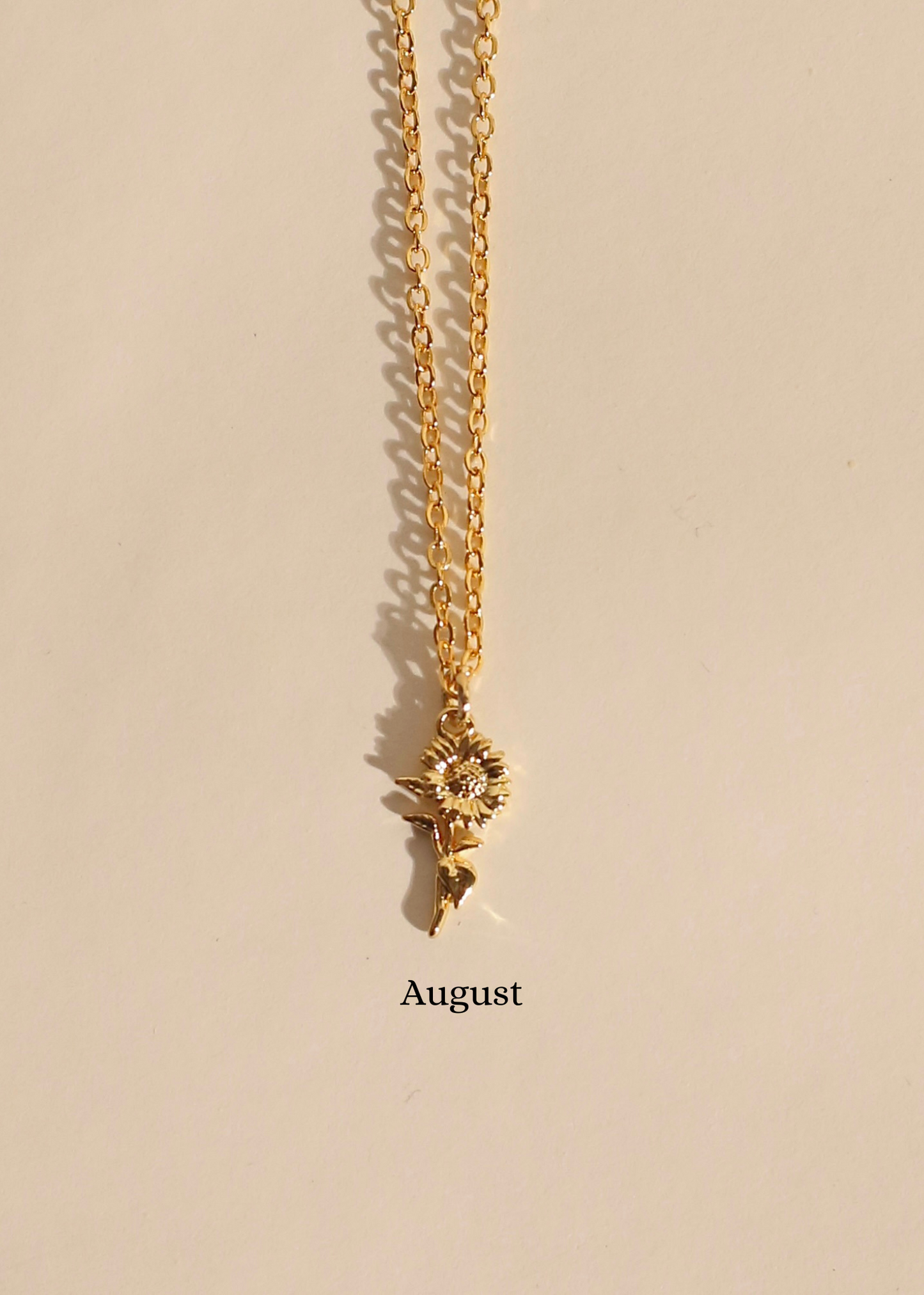 BIRTH FLOWER necklace