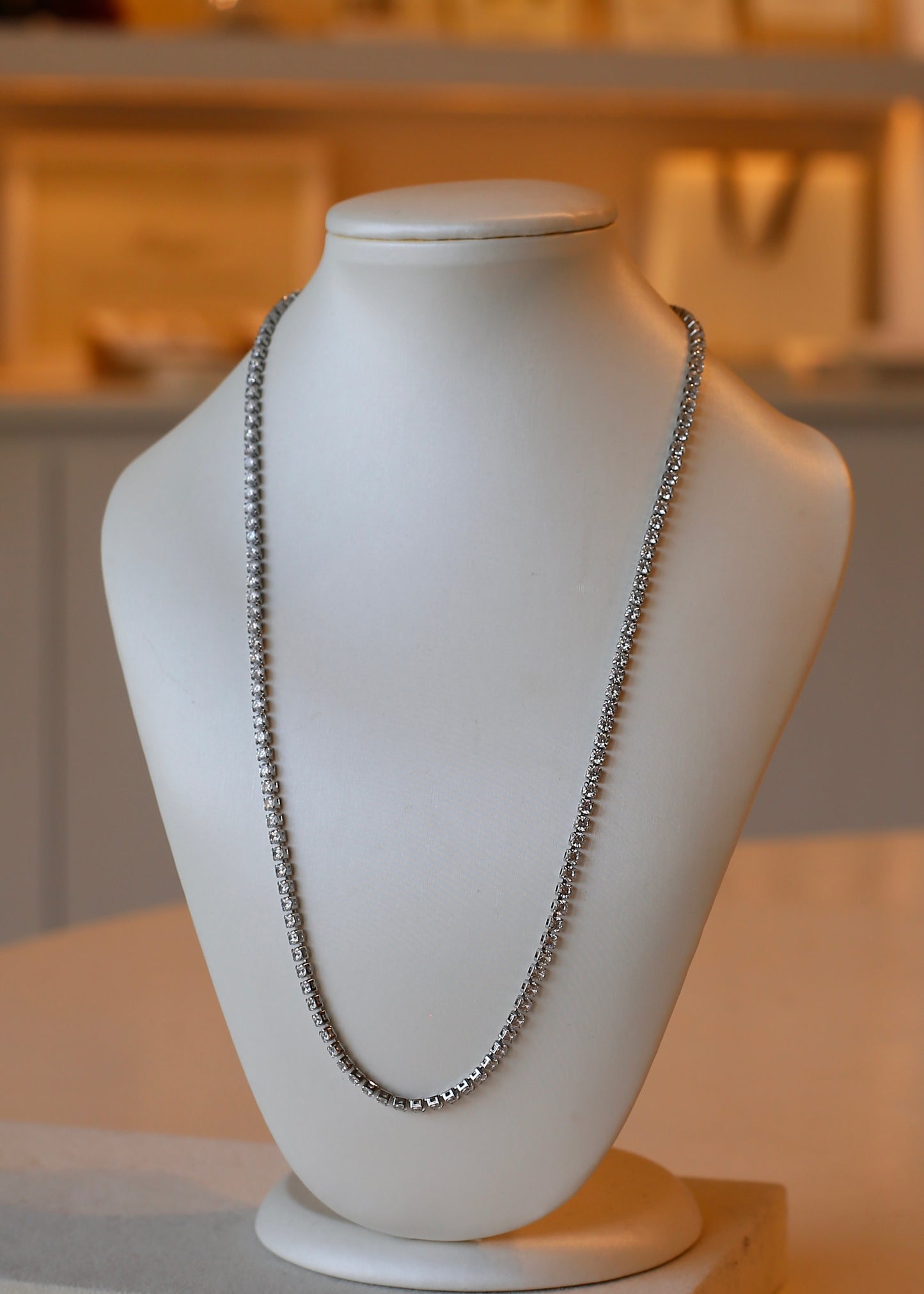 TENNIS steel necklace