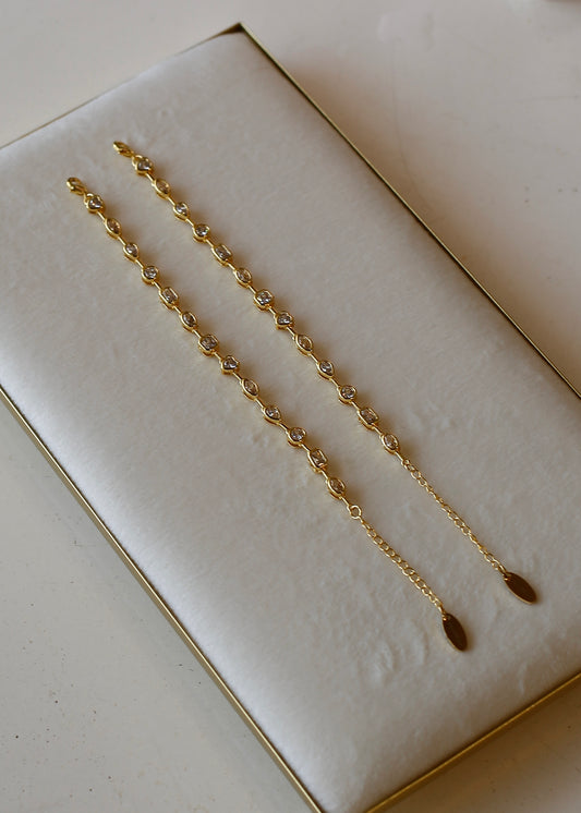 BEZEL SET bracelet