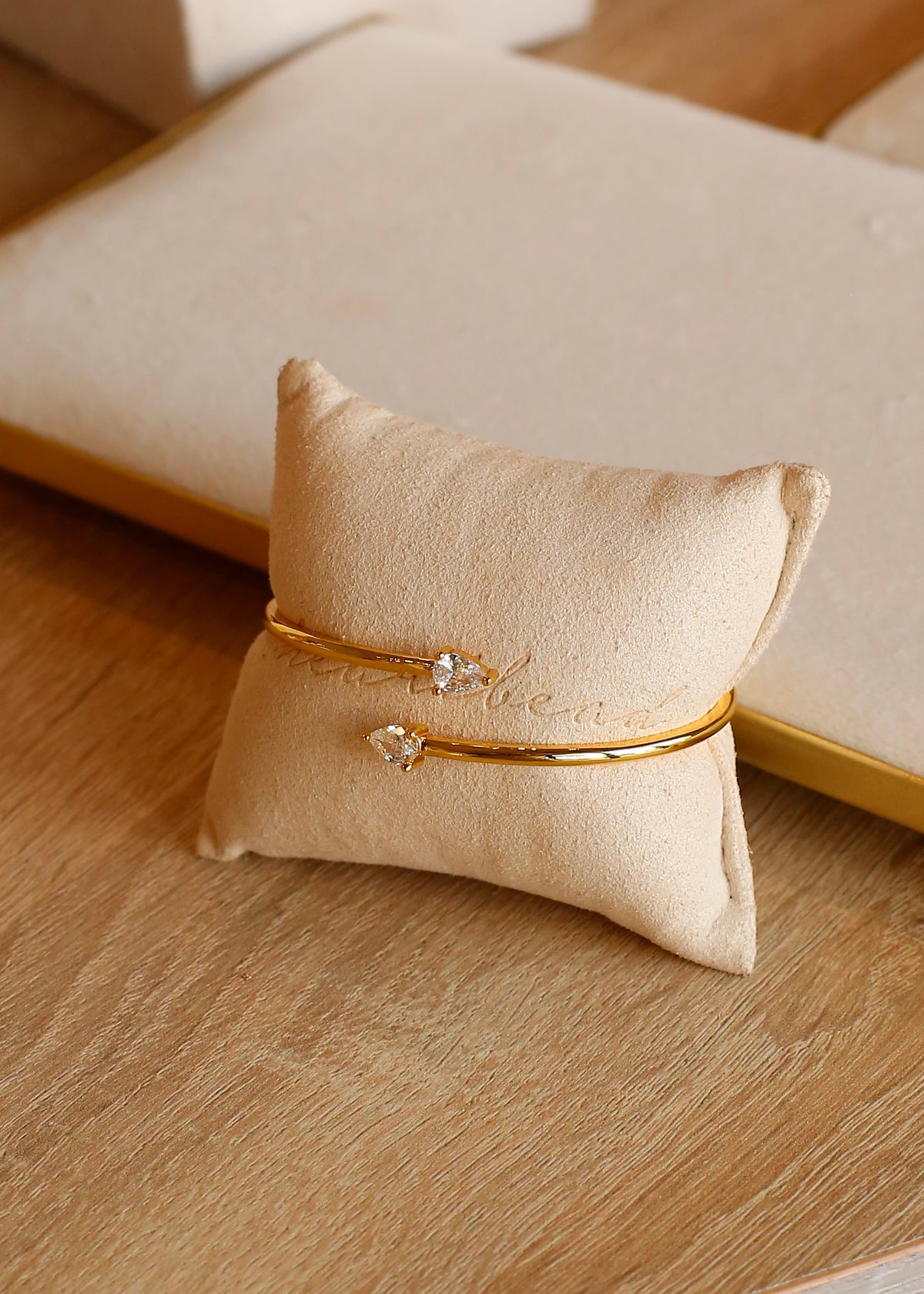TEARDROP wrap bangle