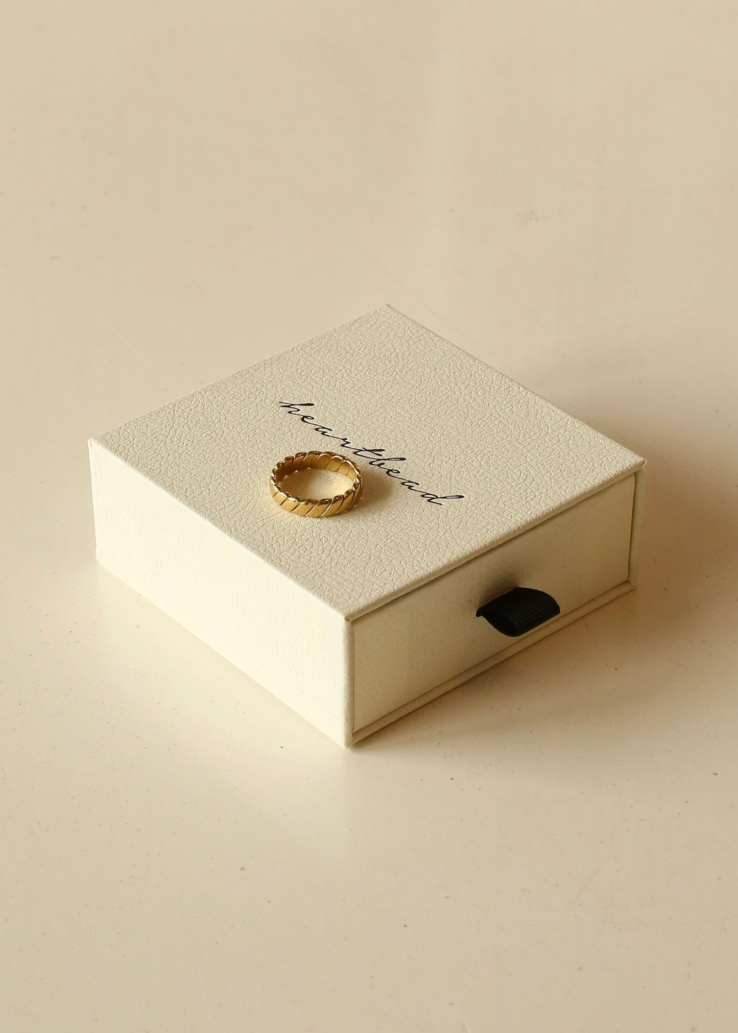 BRAID stainless steel ring