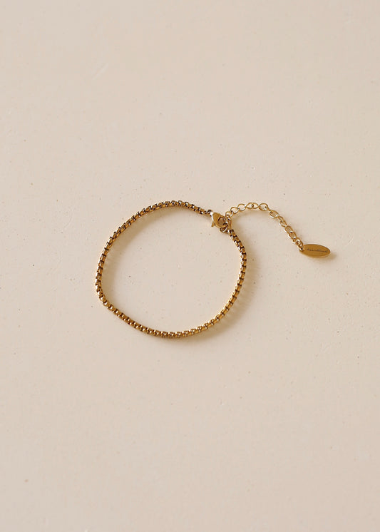 BOXCHAIN (2mm) stainless steel bracelet