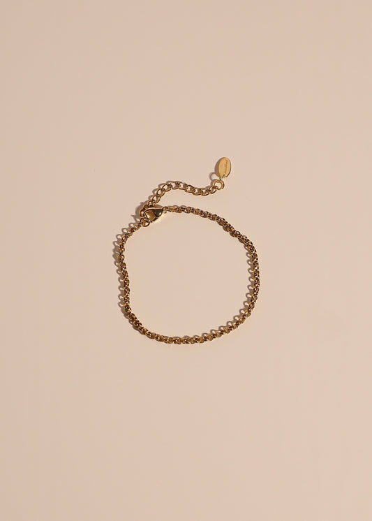 MINIROLO stainless steel chain bracelet