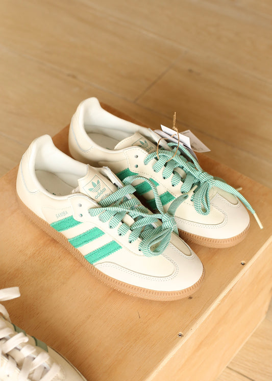 ADIDAS SAMBA OG OFFWHITE court green