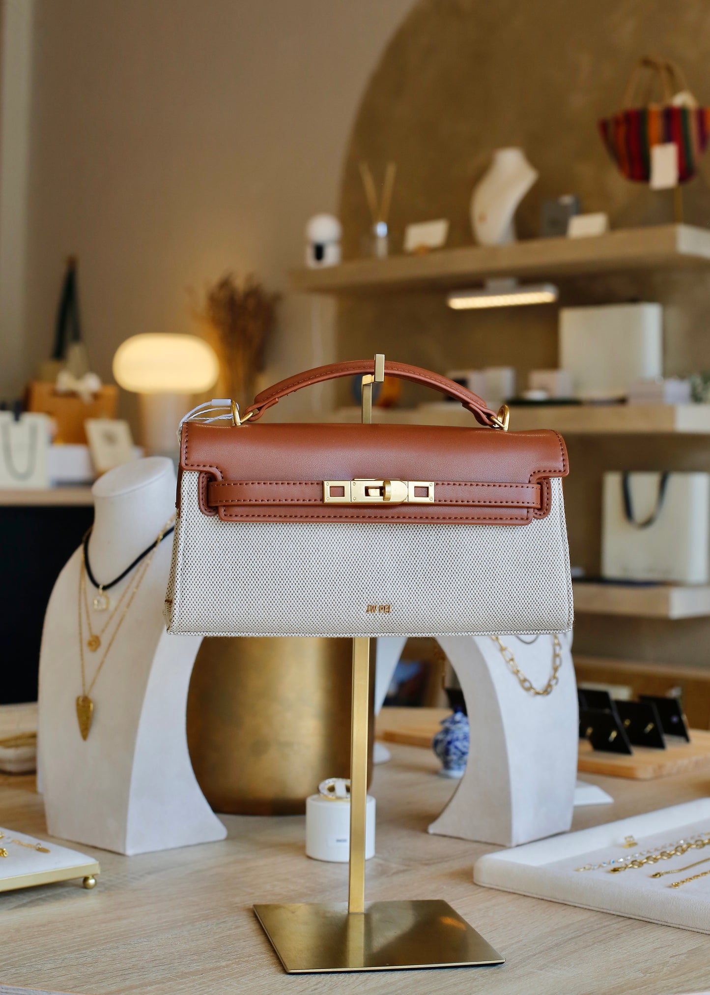 JW PEI noor top handle bag