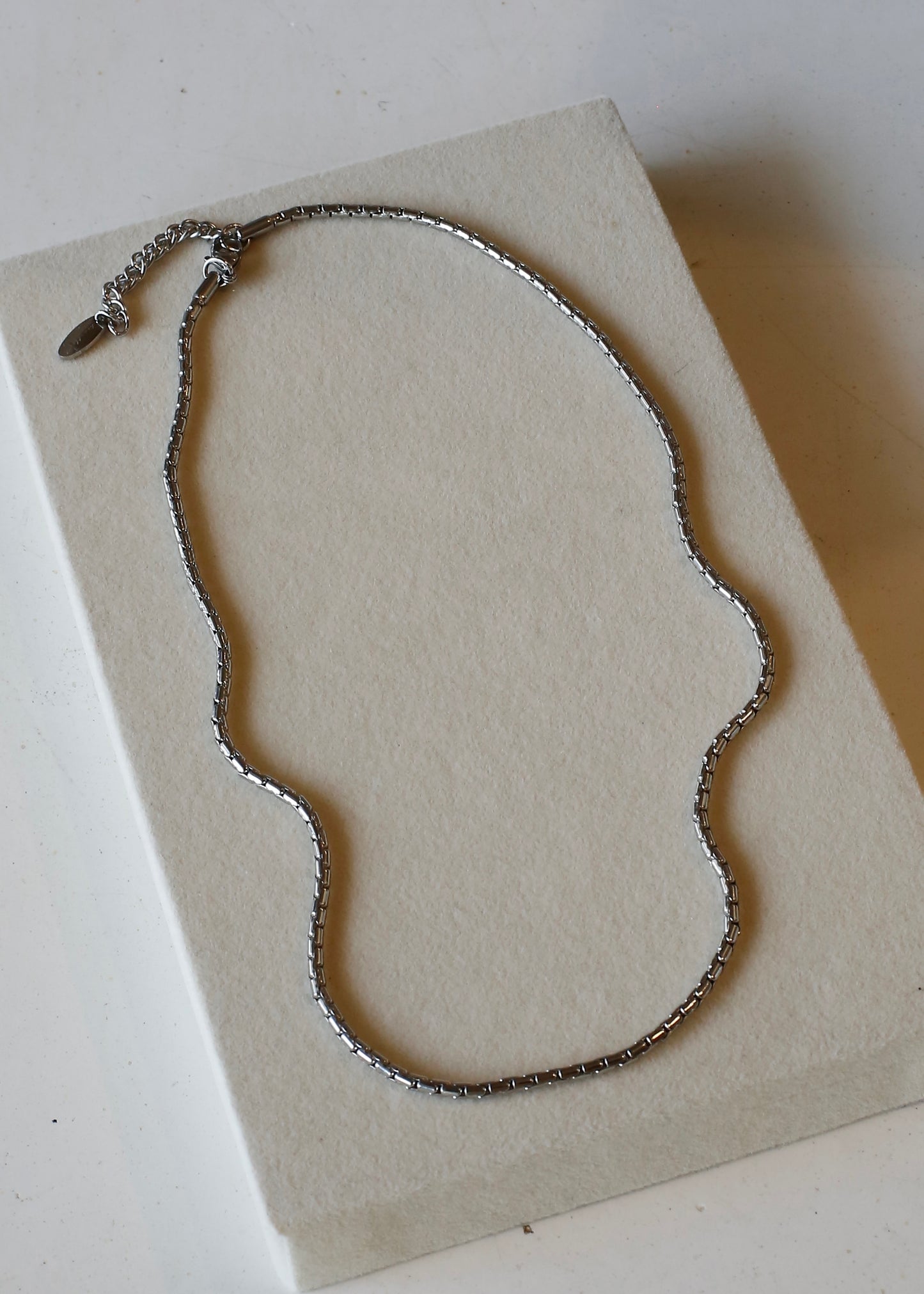 UNISEX HAMMERCHAIN 2.5 mm  stainless steel necklace