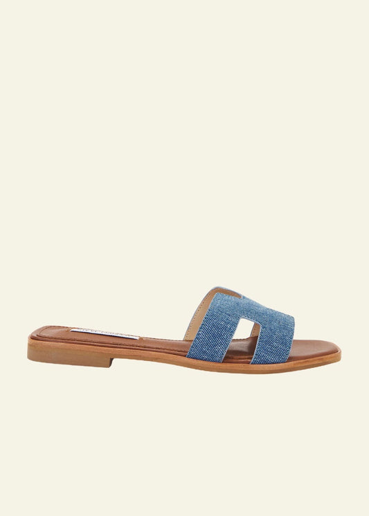 STEVE MADDEN hadyn slide denim