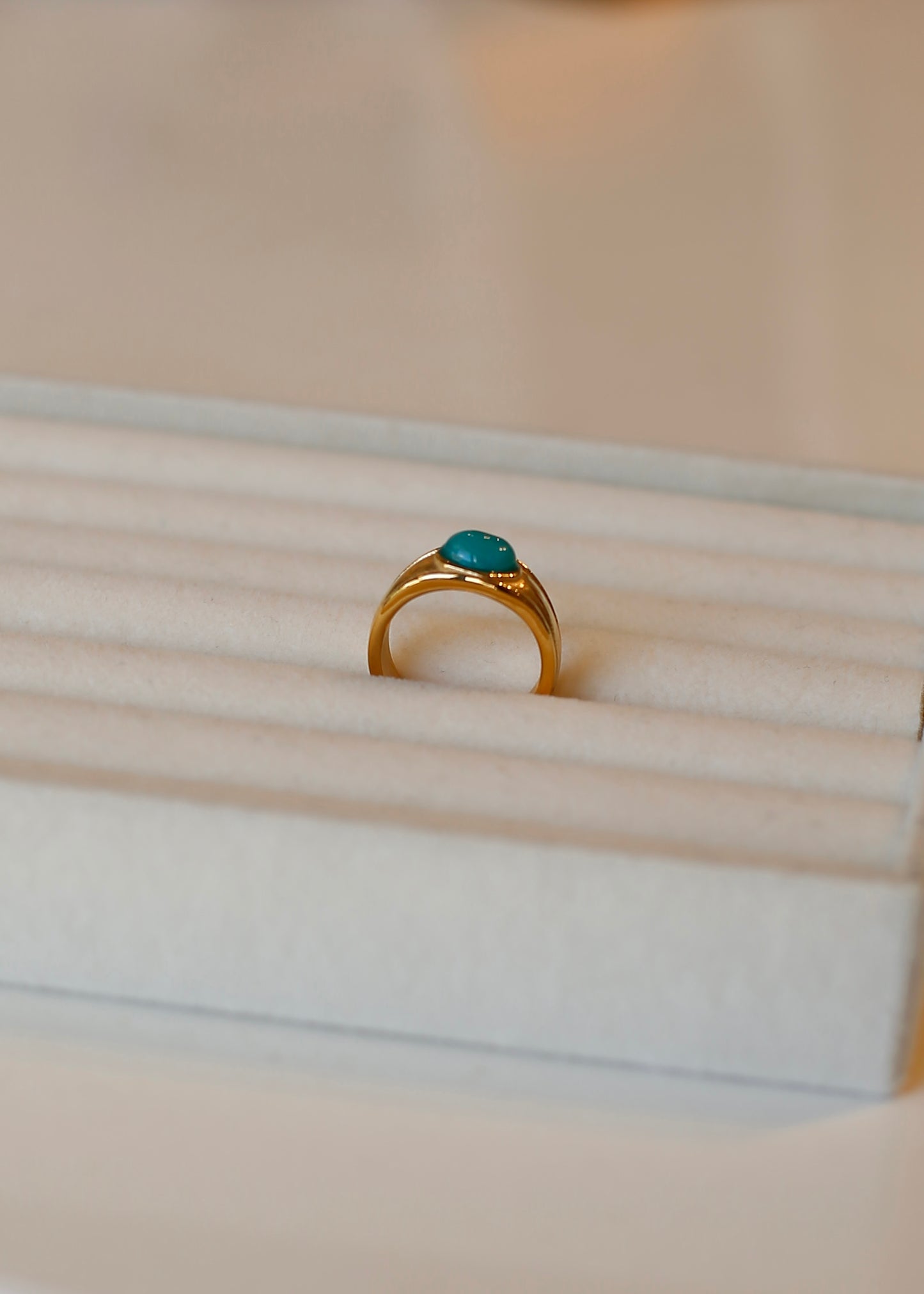 TURQUOISE band ring