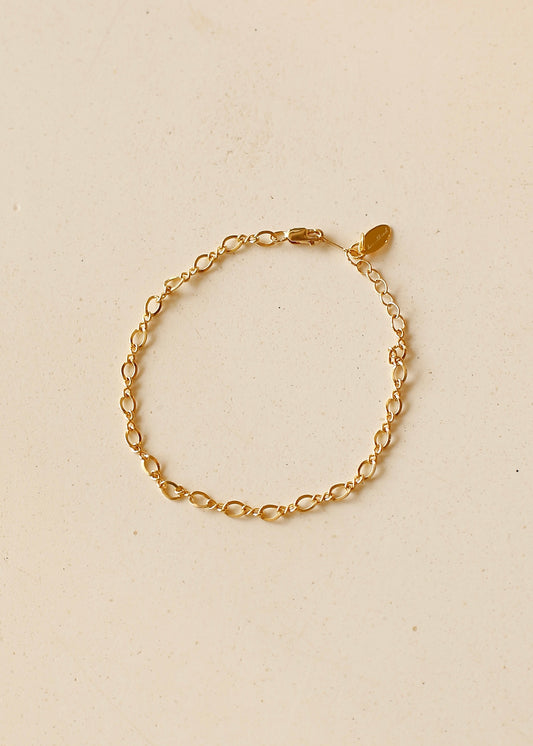 OVALCABLE gold filled bracelet