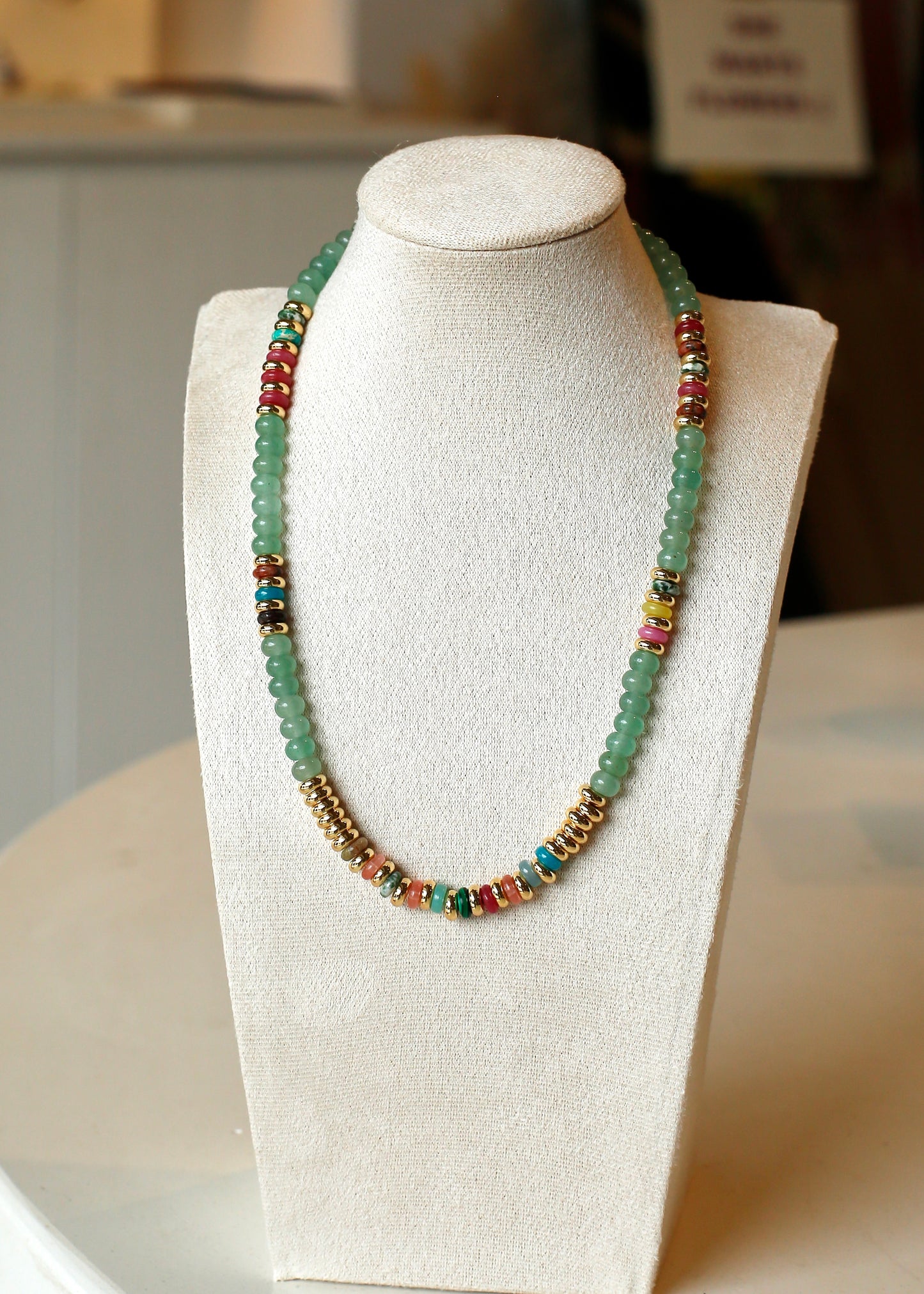 BEADED necklace