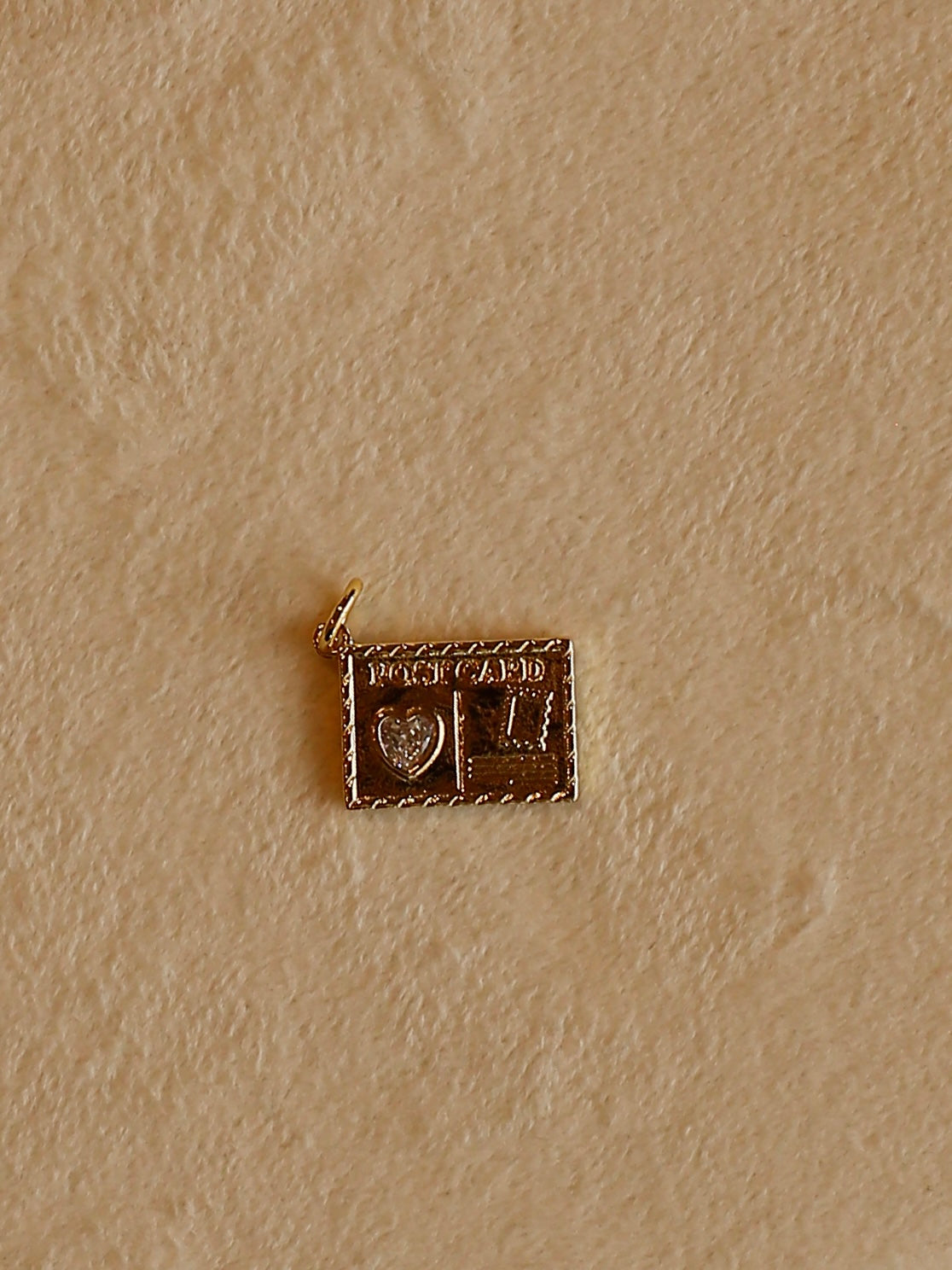 POSTCARD charm