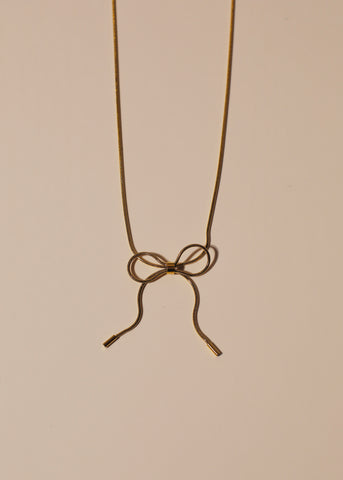 BOWROPE necklace