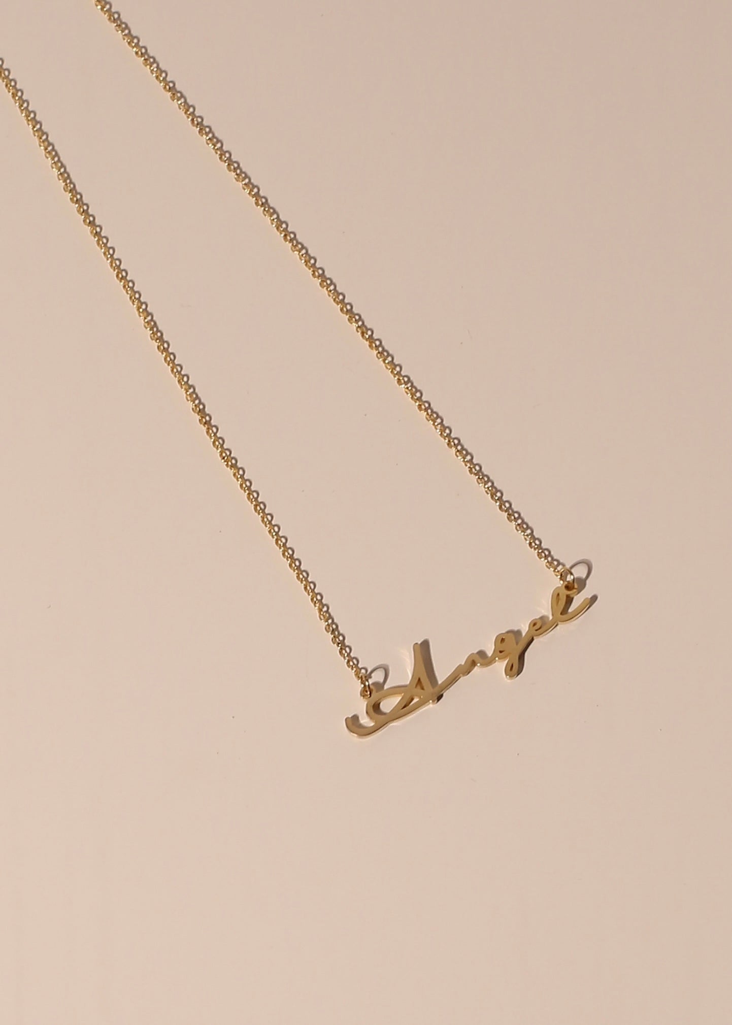 PREORDER CLASSIC NAME necklace