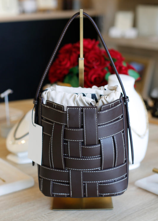 ZARA plaited crossbody bag