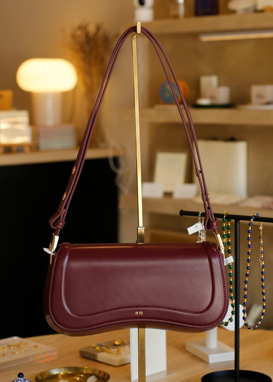 JW PEI Joy Shoulder Bag Deep Claret