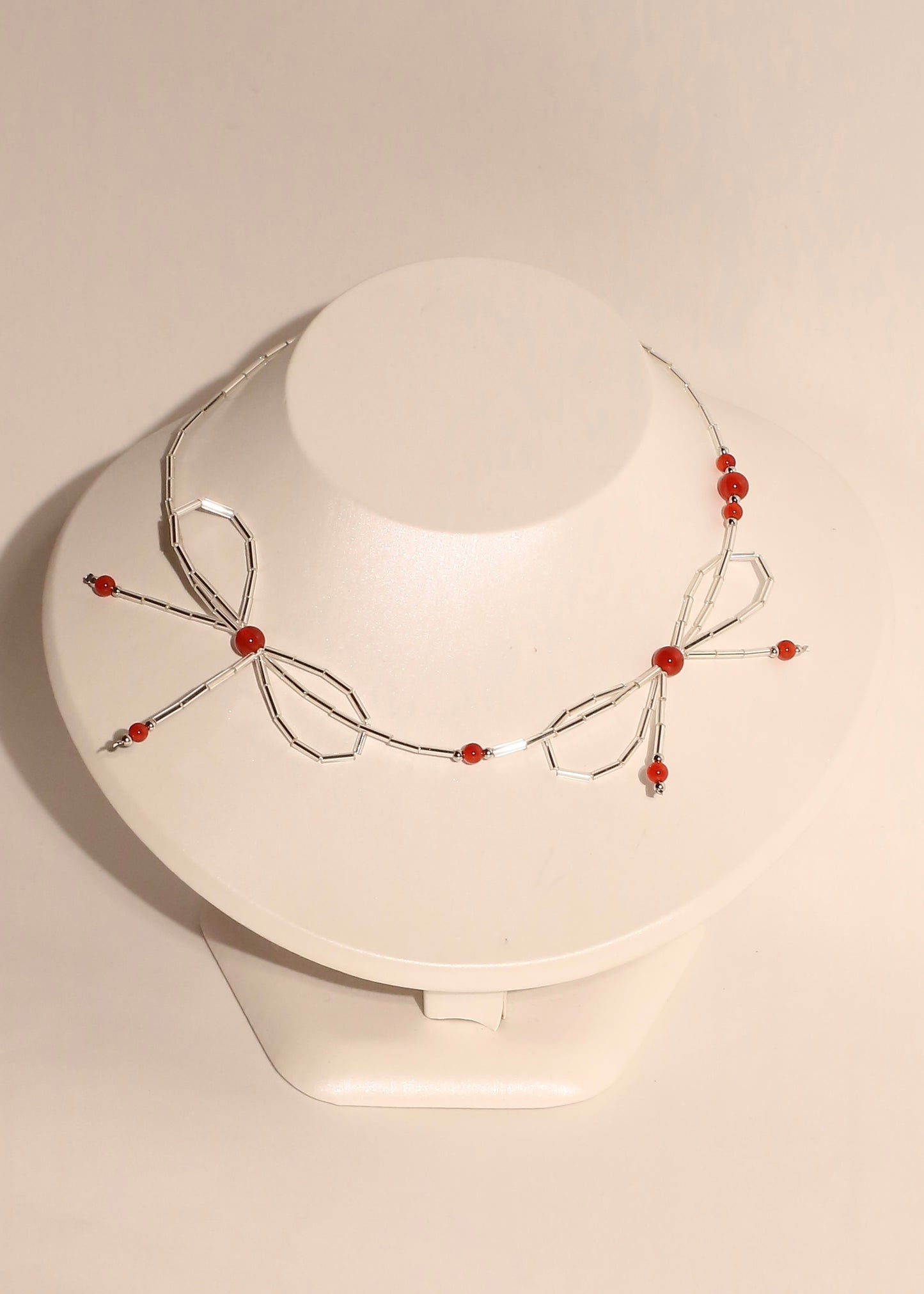 SILVERBOW beaded necklace