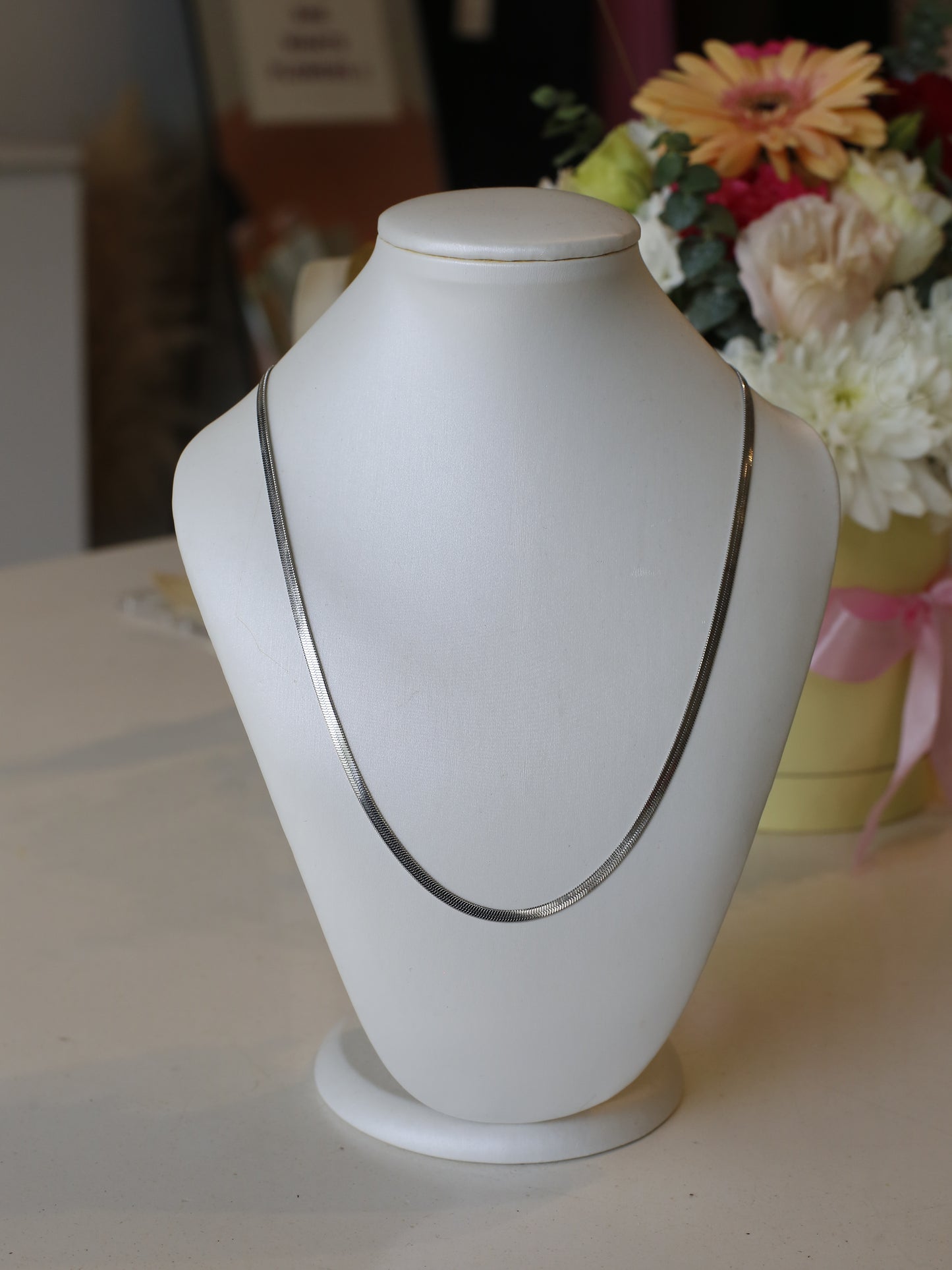 FLATCHAIN stainless steel necklace