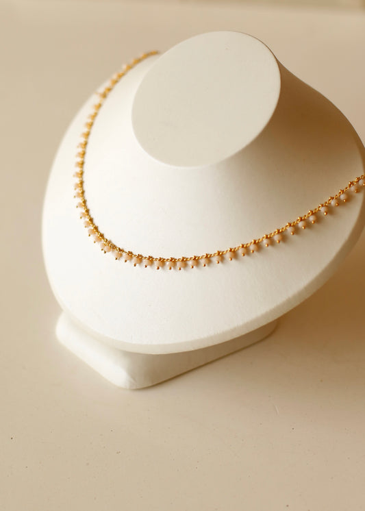SUMMER (peach) necklace