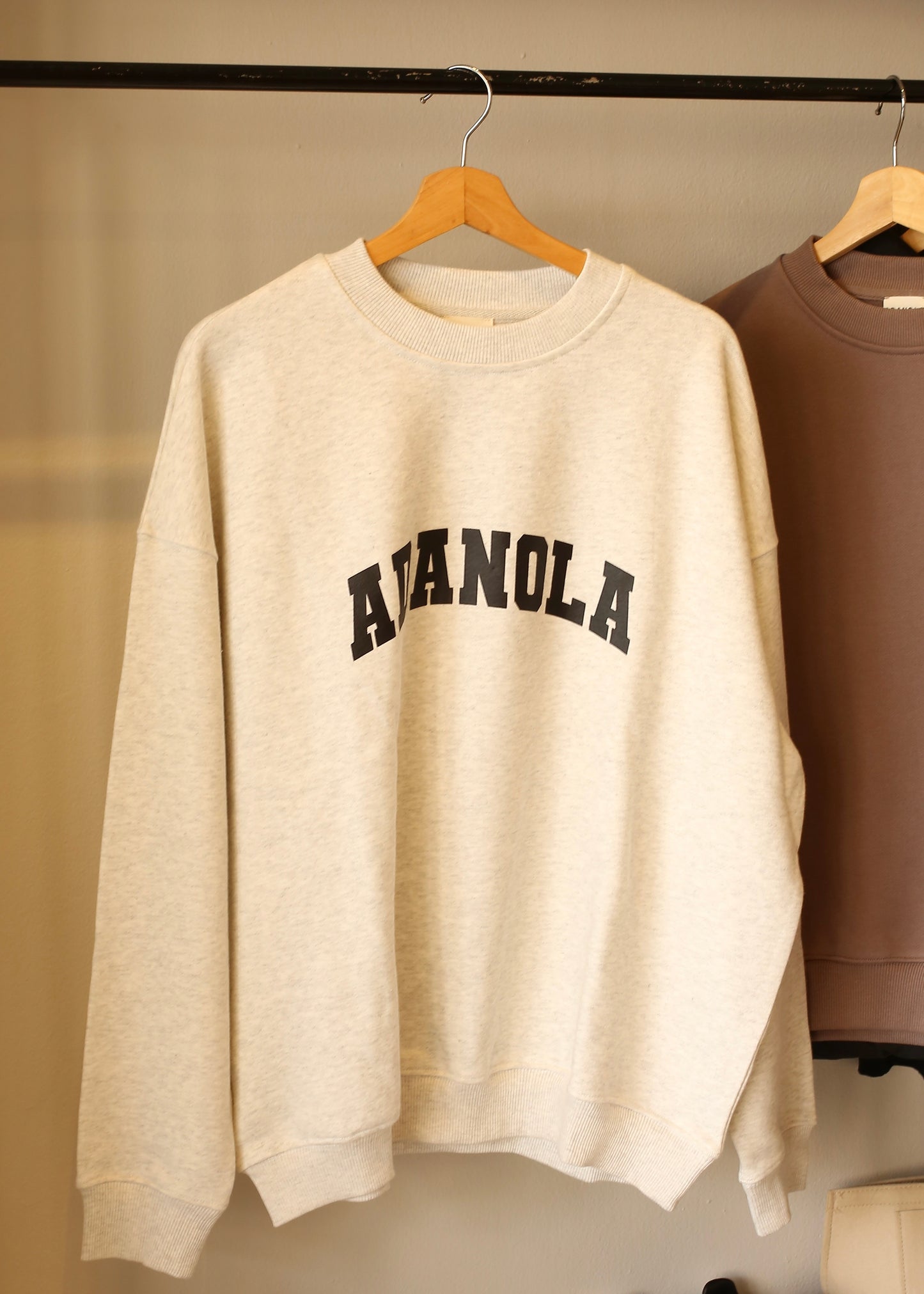 ADANOLA varsity oversized sweatshirt