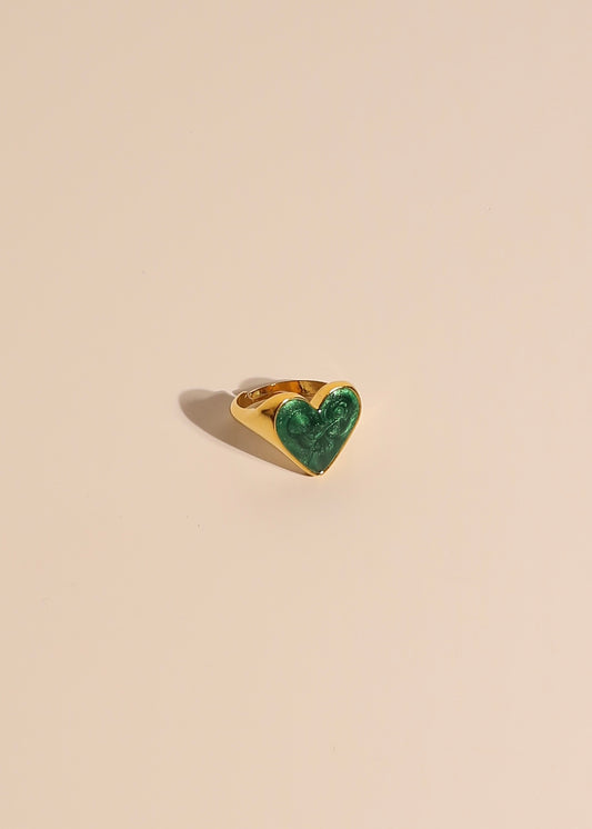 SWIRLHEART ring