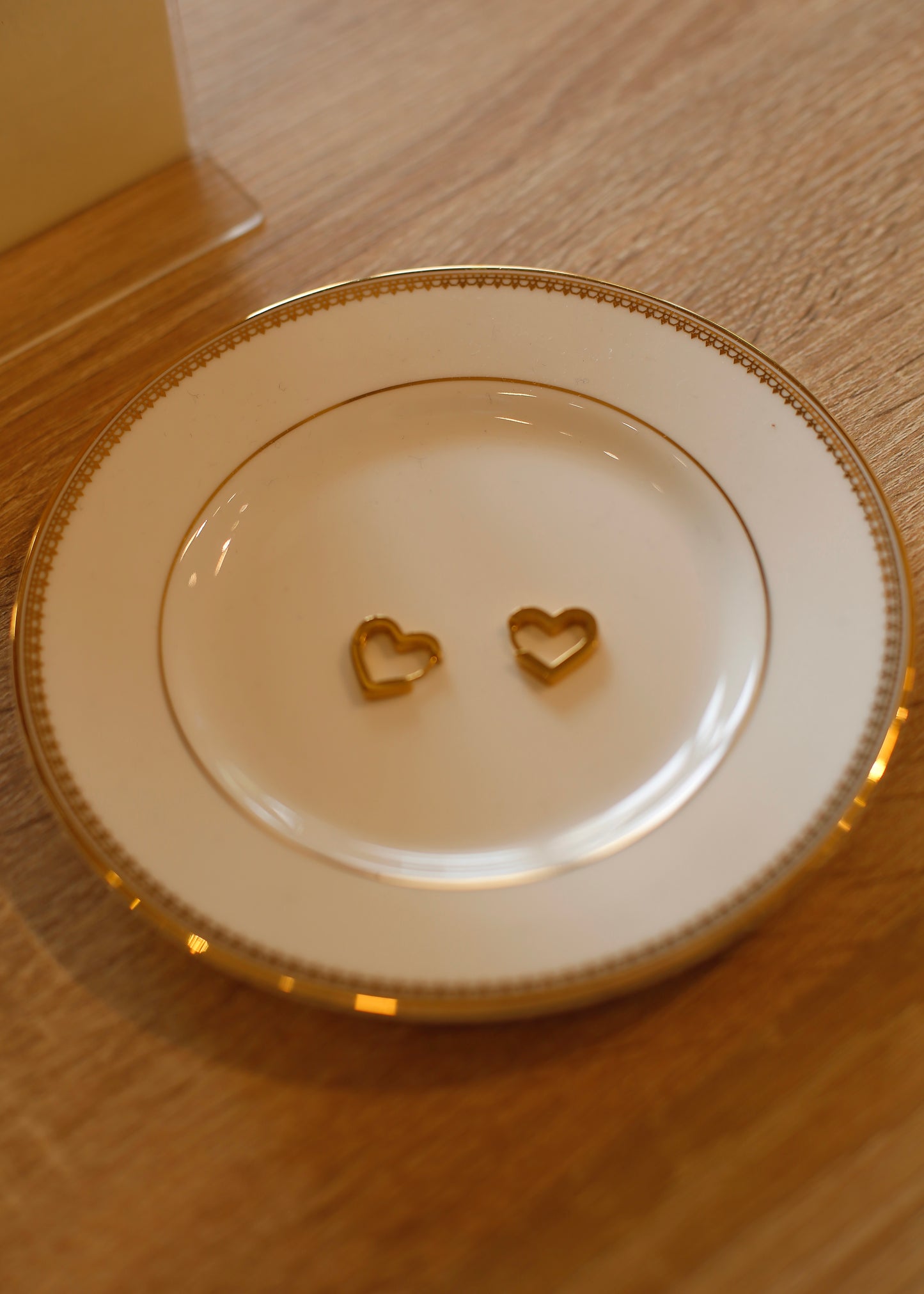 LOVE stainless steel hoop