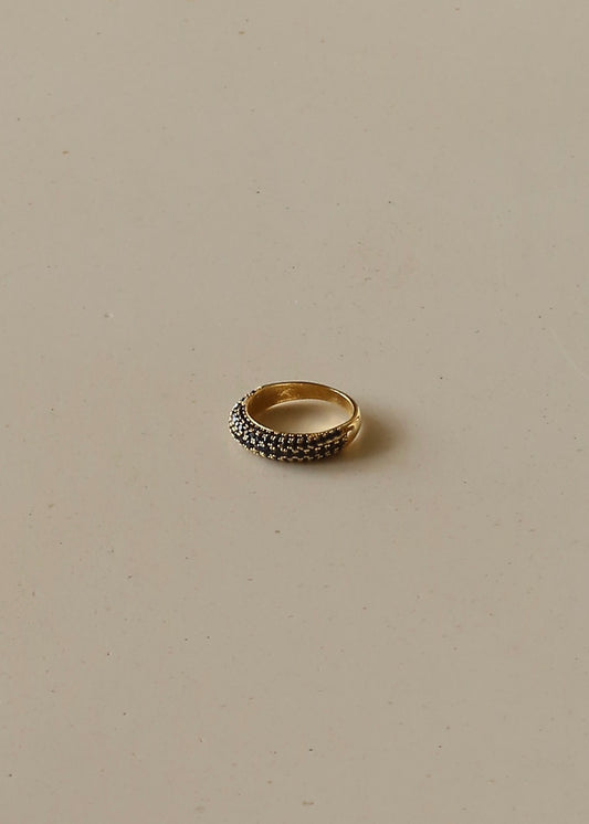 MIDNIGHTBLUE PAVE ring