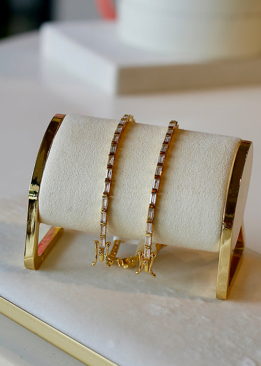 BAGUETTE tennis bracelet
