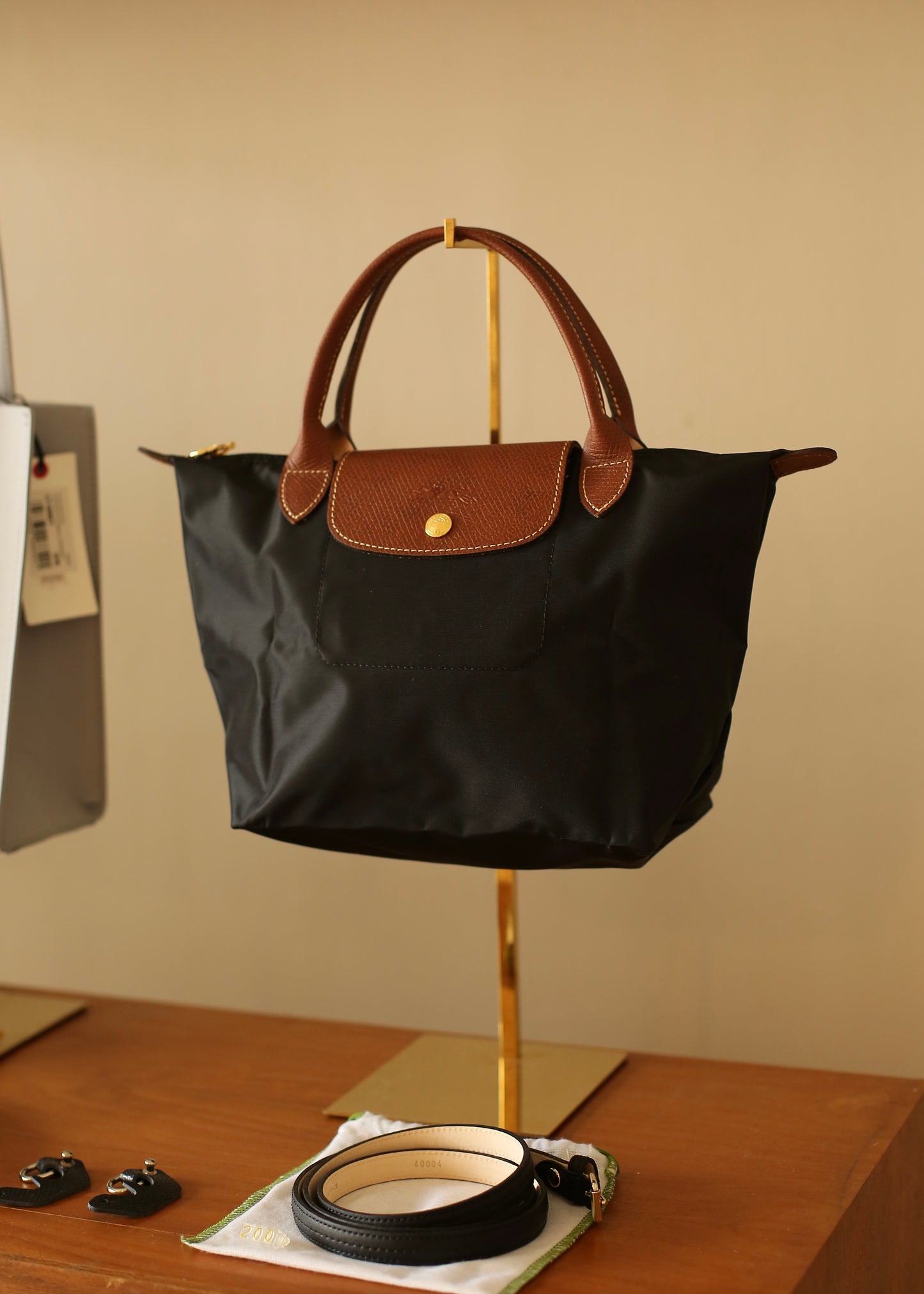 INSTOCK LONGCHAMP Small Le Pliage Tote Bag